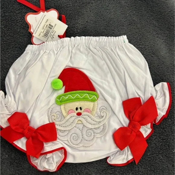 Mud Pie Baby Christmas Bloomers - Picture 2 of 6